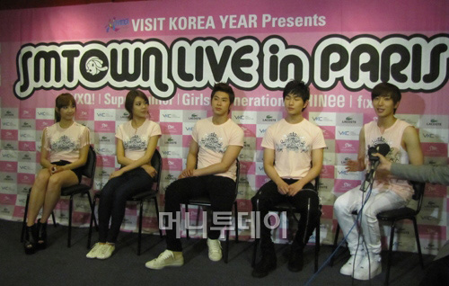 SM Town Live in Paris